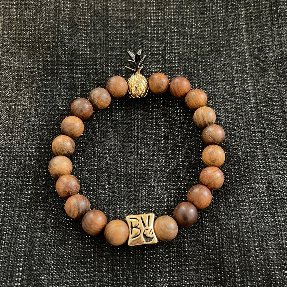 Brown pineapple Buena Vida bracelet